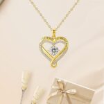 Eternal Love – Double Heart Necklace and Heart Card - Image 7