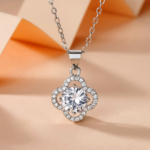 An Eternal Promise - Four-Leaf Clover Zircon Four-Piece Set - Image 5