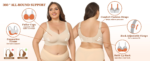 A seamless and wireless supportive bra suitable for women, with no steel band design, it is soft and comfortable, can perfectly cover the breasts, and is suitable for daily wear. - Image 8