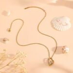 Eternal Heart - Heart-shaped Diamond-encrusted Fashionable and Versatile Collarbone Necklace - Image 5