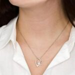 Eternal Heart - Heart-shaped Diamond-encrusted Fashionable and Versatile Collarbone Necklace - Image 7