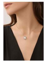 Lucky Four-Leaf Clover - Diamond Necklace - Image 7