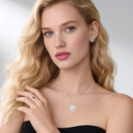 Lucky Four-Leaf Clover - Diamond Necklace - Image 6