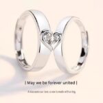 A lifetime together, a ring to seal our love | Couple's Ring Gift Set