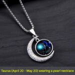 Trendy and Cool Retro Pendant for Couples of the 12 Zodiac Signs - Hip Hop Crescent Neck Accessories for Men and Women - Image 5